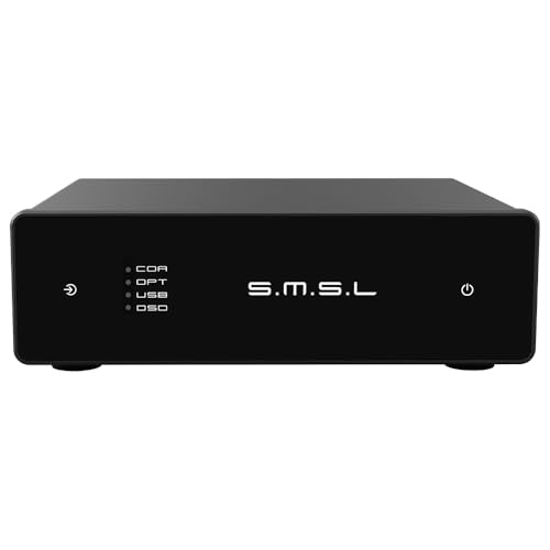 SMSL D1 Hi-Res Audio Dac Rohm BD34352EKV chip Touch Control RCA ouput