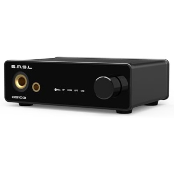 S.M.S.L DS100 USB MQA DAC with CS43131 Chip 6.35mm & 4.4mm Headphone Amplifier