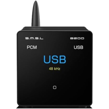 S.M.S.L B200 Hi-Res Digital Audio DAC Bluetooth 5.1/USB Input Audiophile