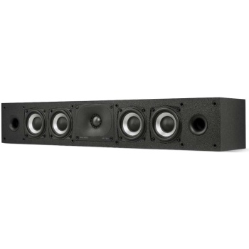 Polk Monitor XT35 Slim Center Channel Speaker - Hi-Res Audio Certified, Dolby