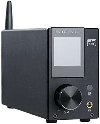 S.M.S.L AD18 Audio HiFi Stereo Amplifier with Bluetooth 4.2 Supports Apt-X,USB D