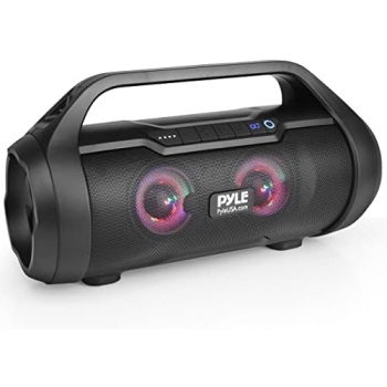 Pyle Wireless Portable Bluetooth Boombox Speaker- 40W Max 2.0CH Rechargeable