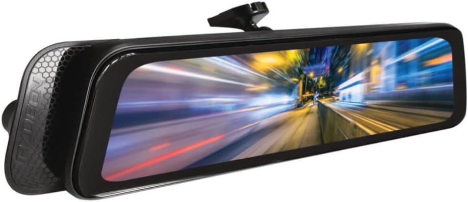 Rydeen R10-SPL 10" Touchscreen Rear-View Mirror Monitor w/ 1080p Front/Rear Cam