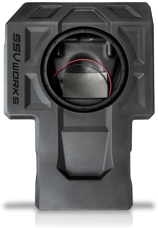 SSV Works Kawasaki Teryx KRX 1000 Behind Passenger seat 10" Subwoofer Enclosure