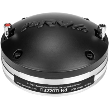 PRV AUDIO D3220Ti-Nd 2" Exit Titanium Neodymium 300 Watts Pro Audio Compression