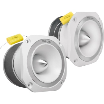 PRV AUDIO TW700Ti White 4 Inch Titanium Bullet Tweeter 240 Watts, 8 Ohm Super