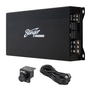 STINGER Audio MT-1000.5 1200 Watt RMS 5-Channel Car Audio Amplifier, Class D