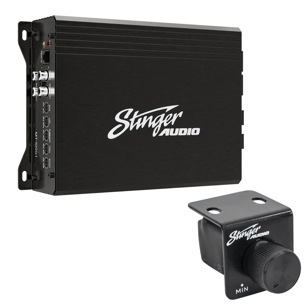 STINGER Audio MT-1000.1V2 Monoblock 1000 Watt RMS Car Audio Compact Subwoofer