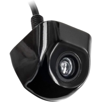 iBeam Above License Plate Backup Cam W/Gloss Black Metal Housing