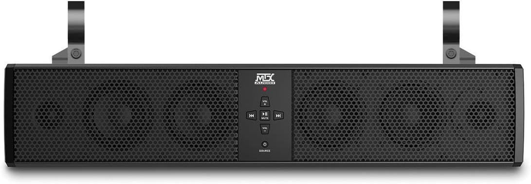 MTX MUD6SPBT Mud Series Universal Weatherproof 6 Speaker ATV UTV Motorcycle Boat
