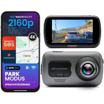 Nextbase 622GW Dash Cam Full 4K/30fps UHD Recording in Car DVR Camera- 140°