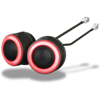 SSV Works Plug-&-Play 1" Factory Upgrade Tweeters w/RGB Ring for 2020-2024