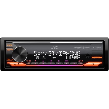 JVC KD-X380BTS Digital Media Car Receiver Featuring Bluetooth, USB, SiriusXM