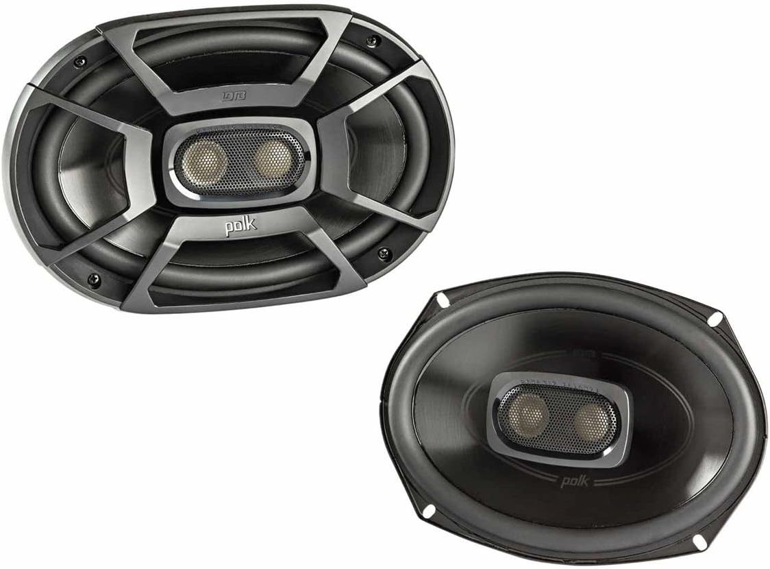 Polk Audio DB692 DB+ Series Coaxial Marine 6x9 Speaker for Car & Boat, 3 Way Car