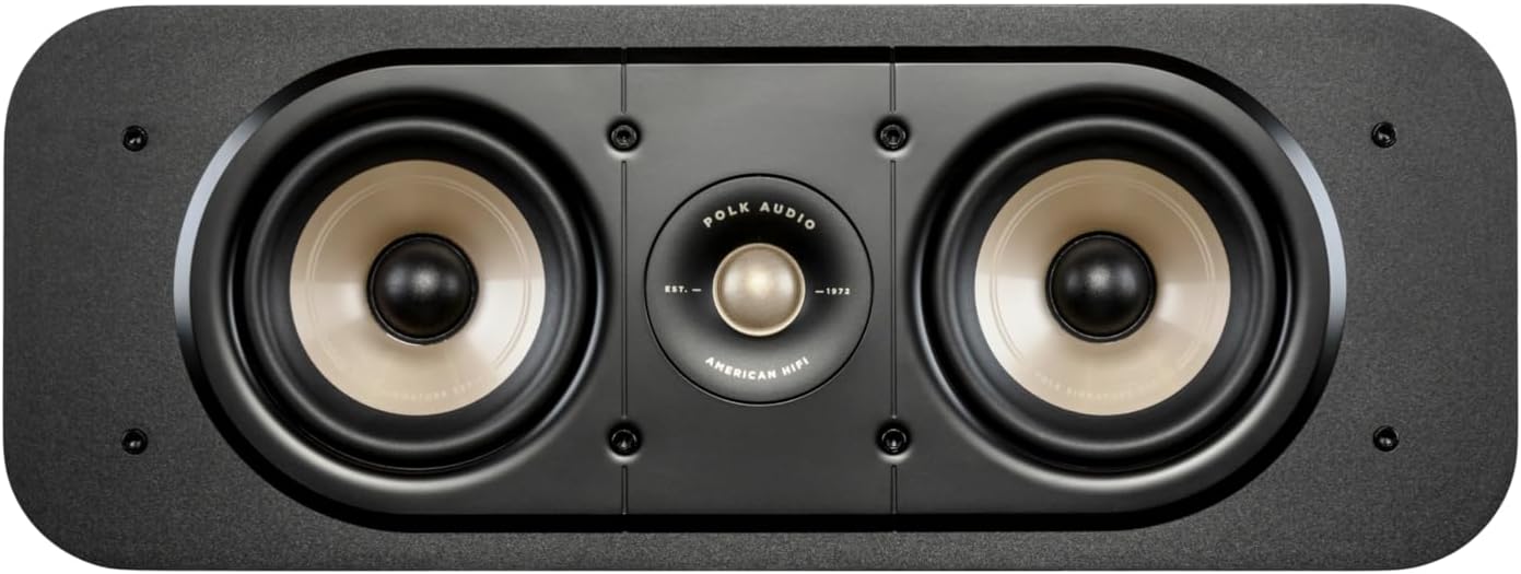 Polk Signature Elite ES30 Center Channel Speaker, Home Theater Speakers