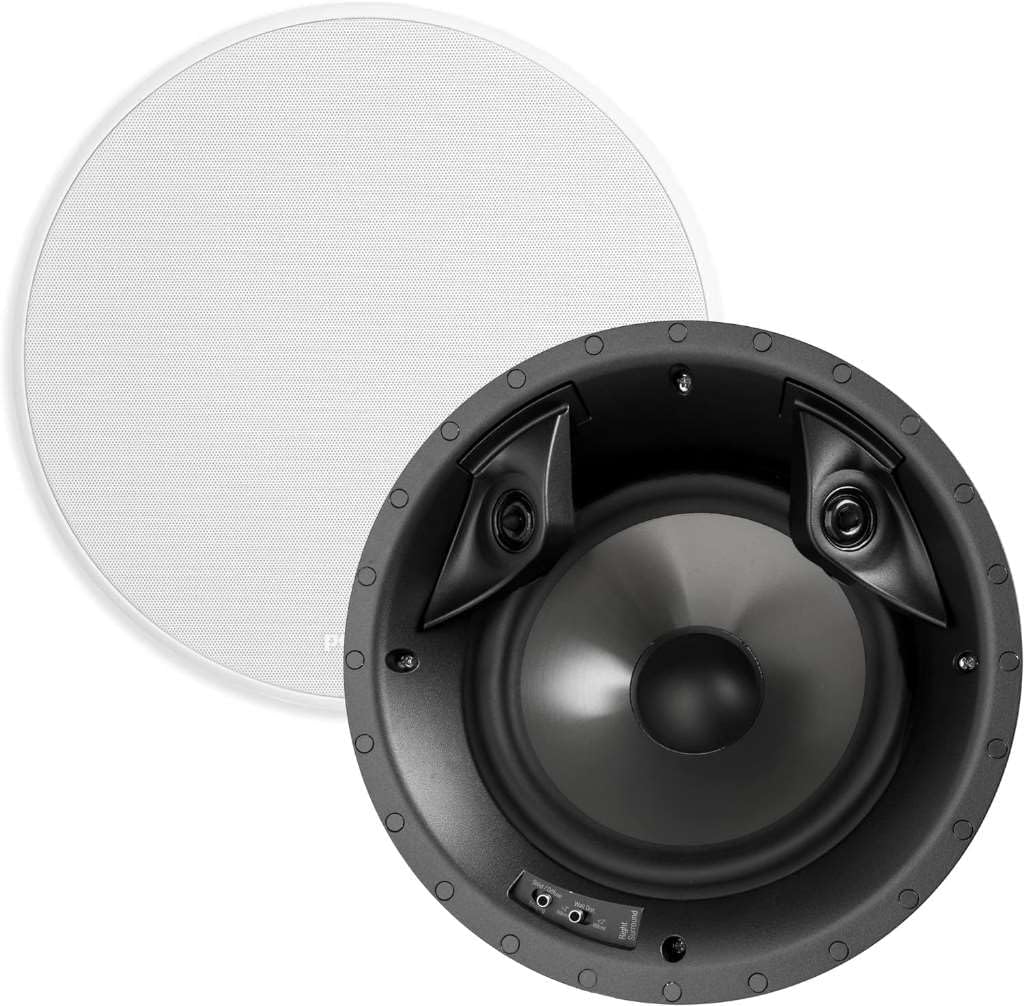 Polk Audio 80F/X-RT in-Ceiling 2-Way Round Surround Sound Speakers