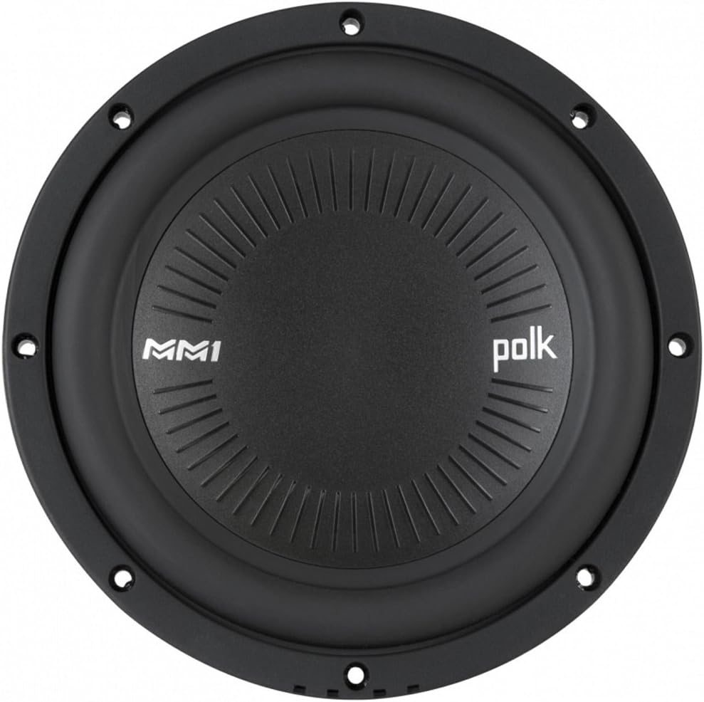 Polk Audio MM842 SVC MM1 Series 8" Marine & Car Subwoofer – 900W, 30–200Hz