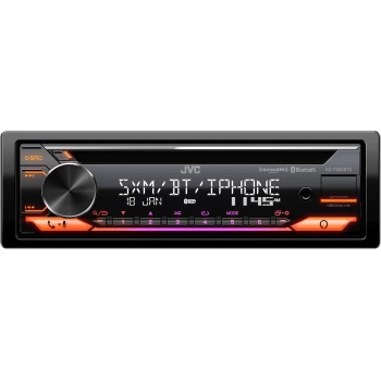 JVC KD-T920BTS Car Stereo with Bluetooth, Front USB, AUX, Amazon Alexa, SiriusXM