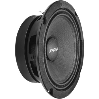 PRV AUDIO 6.5 Inch Shallow Midrange Speaker, 6MR200A, 200 Watts, 8 Ohm Shallow
