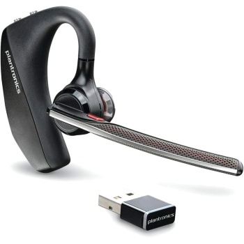 Plantronics - Voyager 5200 UC (Poly) - Bluetooth Single-Ear (Monaural) Headset