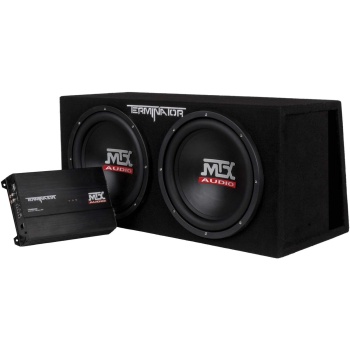 MTX TNP212DV 12-Inch 2000-Watt Dual Loaded Vented Subwoofer Enclosure