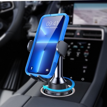 LISEN Cup Holder Phone Holder [No Shaking] Phone Holder for Car, 360° Adjustable