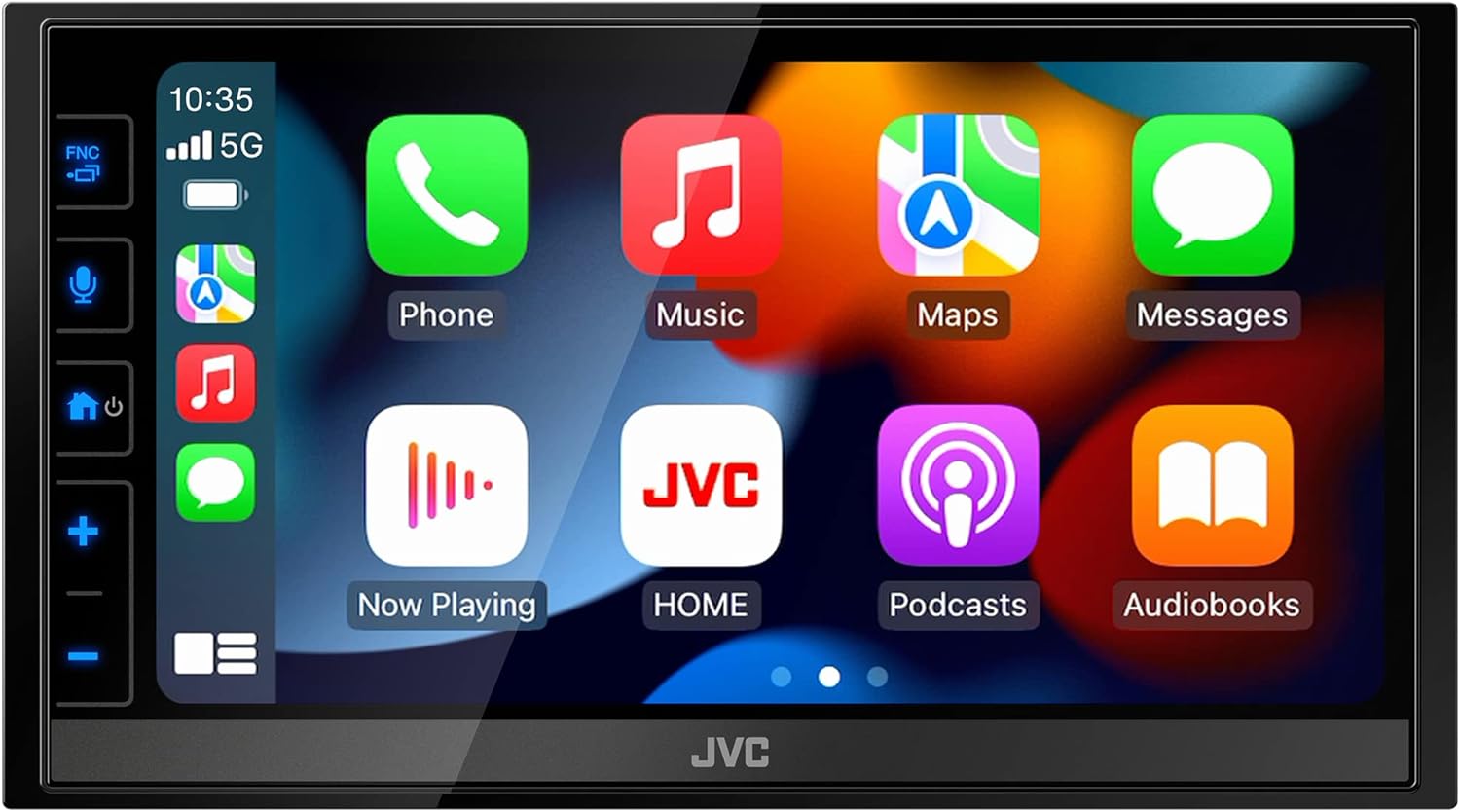 JVC KW-M785BW Wireless Apple CarPlay Android Auto Digital Media Player