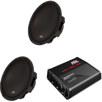 MTX JH5001 Jackhammer Series 500W x 1 @ 1-Ohm Class D Mono Block Amplifier