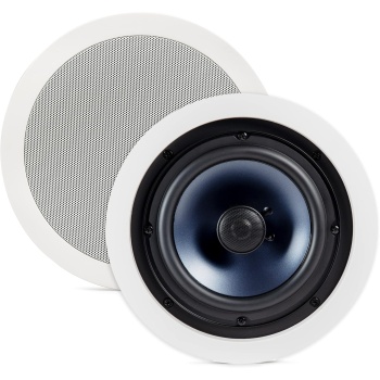 Polk Audio RC80i 2-Way Premium In Ceiling Speakers 8" Round (Set of 2) Perfect