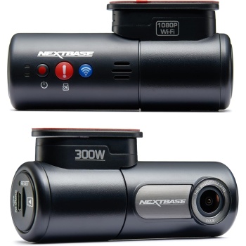 Nextbase 300W 1080p HD Dash Cam - in Car Camera with Wi-fi, Parking Mode, Night