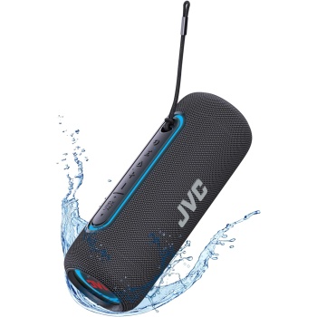 JVC Illuminated Portable Wireless Speaker with 20W max outputs, Dynamic Sound