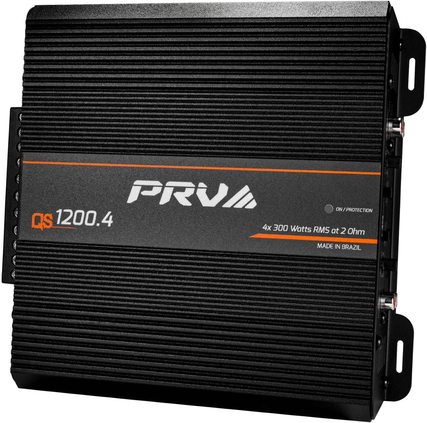 PRV Audio QS1200.4 2 Ohm Compact 4 Channel Car Audio Amplifier 4 x 310 Watts RMS