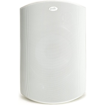 Polk Audio Atrium 8 Outdoor Speaker with Powerful Bass (Each, White)